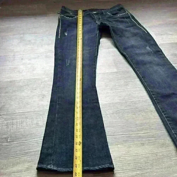 Rock & Republic Womens Jeans Kasandra Studded Boot Cut Jeans Women’s Size 2 EUC - Picture 11 of 16
